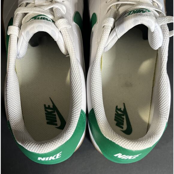 NIKE Court Shot Men Sneaker Shoe Green White Malachite Gum Size 14 main image 5